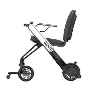 Skuter listrik empat roda, skuter mobilitas listrik untuk orang tua dengan lampu depan - Product Image 2