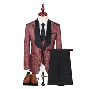 Nuevos trajes <span class=keywords><strong>de</strong></span> negocios personalizados al por mayor <span class=keywords><strong>para</strong></span> <span class=keywords><strong>hombre</strong></span> 2026, talla grande, jacquard, <span class=keywords><strong>para</strong></span> <span class=keywords><strong>boda</strong></span>, novio, primavera, ropa <span class=keywords><strong>de</strong></span> presentador. - Product Image 1