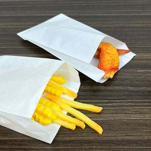 Wholesale Custom Restaurant Paper Bag Oil-proof Paper Bag Disposable Snack Paper Bag Can Be Customized Logo - Product Image 1