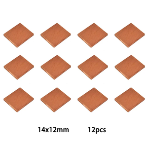 Radiateur de Mémoire GPU en Cuivre Pur Dissipateur de Chaleur pour Mineur RTX 3060 3070 3080 3090 5600 <span class=keywords><strong>5700</strong></span> 580 Remplacement de Pad Thermique GPU - Product Image 5