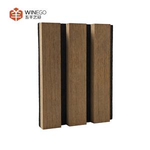 Paneles Acústicos de Madera WINEGO, Panel Acústico Curvo que Elimina la Reverberación, Panel Acústico de Listones de Madera - Product Image 5