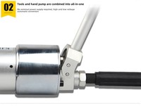 Pince hydraulique multifonction portable Extenseur universel de coupe et d'expansion Outil spécial de lutte contre l'incendie portable