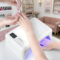 SNRQI Meilleures Ventes Lampe à Ongles UV LED 2026 Personnalisée en Usine Lampe Professionnelle UV LED pour Gel Constructeur Séchoir à Ongles 72W Longueur d'Onde 365+405nm T8-A