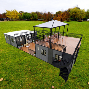 Casa Contêiner Expansível Personalizada Pré-fabricada 20Ft 40Ft com Cozinha em Promoção - Product Image 1