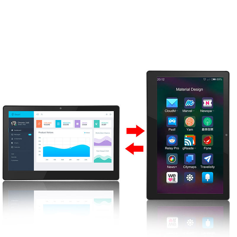 11.6 Inch RK3288 2+16G/4+16G Industrial Android Tablet PC Wall Mounted Touch Screen All in One Panel Pc