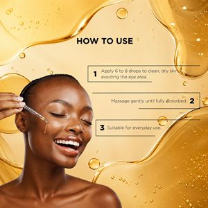 Huile pour le visage LUMINA GLOW-E 30ml, effet éclat et vitamine E, huile antioxydante pour le visage, sérum de soin de la peau - Product Image 6