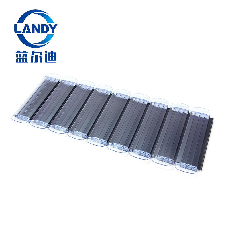 Black+transparent blue Swimming Pool Cover