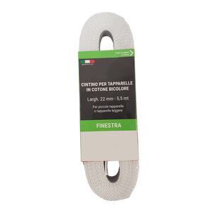 SANGLE ROULEAU EN COTON 7.5 m-Blanc - Product Image 1