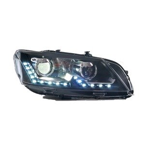 Fari Anteriori di Aggiornamento a LED DRL per Volkswagen <span class=keywords><strong>Passat</strong></span> B7 Specifica USA V2 2011-2015 Gruppo Ottico con Indicatore di Direzione Accessori Auto - Product Image 3