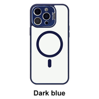 Funda Magnética Transparente de Lujo Kingsoul con Anillo de Epoxi, Impermeable, Plegable, Material TPU+PC, Color Personalizado, Estilo Ins, Multimarca