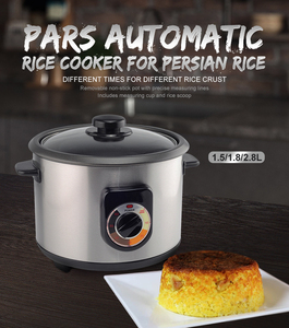 Olla <span class=keywords><strong>arrocera</strong></span> persa automática-Tahdig Rice Maker Perfect Rice Crust <span class=keywords><strong>20</strong></span> Cup 10 CUP con funciones de apagado automático y mantenimiento del calor - Product Image 2