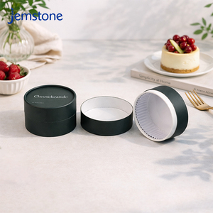 Custom Wholesale Biodegradable Oven Safe Baking Dessert Food Grade Cardboard Paper Tube <b>Packaging</b> Basque Cake Cylinder <b>Box</b> - Product Image 6