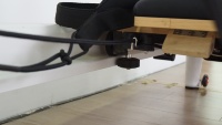Machine d'entraînement de Pilates professionnelle MJD-M102C en aluminium, équipement de fitness réglable, Reformer à glissière silencieuse