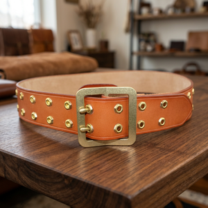 BS INTERNATIONAL NA168 Porte-clés carré en acier massif marron pour homme, fait main, design personnalisé, en cuir de vachette vintage, écologique, durable et de qualité supérieure - Product Image 1