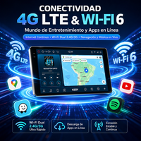 KSOY-04 Android 16 autoradio QLED 800x1360 4 + 64G CarPlay Pantallas Android Para Automovil reproducteur De Dvd De Autos