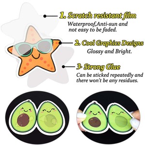 Pegatina de vinilo impermeable para botella de agua, para portátil, para adolescentes, paquete de 50 Uds. - Product Image 5