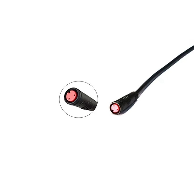 Waterproof Ebike signal Cable 2pin Female Connector Julet Wire for Electric Hub Motor Conversion Kit