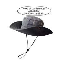 Sombrero de pescador impermeable para hombre y mujer, protección solar Anti UV para verano, malla transpirable, para acampar, senderismo, montañismo