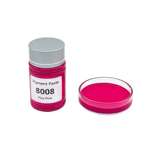 Fluo 분홍색 큰 공장 공급 물 코팅, 페인트 인쇄를 위한 근거한 pasty 액체 안료 색깔 풀