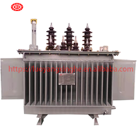 Transformateur de puissance immergé dans l'huile triphasé à bobine toroïdale S11 200 KVA 400KVA 630KVA 11Kv 6KV, abaisseur de tension 11kv
