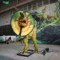 Exposition de parc à thème mécatronique électrique grandeur nature géante Animatronic Model Robot Mechanical Dinosaur