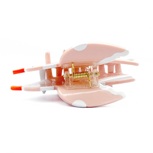 Pinces à cheveux en acétate d'épissage d'oiseau de conception personnalisée de haute qualité accessoires de cheveux personnalisés uniques pour femmes - Product Image 3