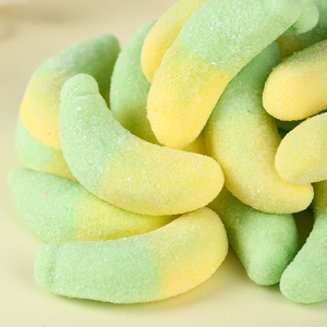 Trẻ em chua kẹo lửa hương vị siêu nóng cay trái cây Kẹo gummy kẹo OEM Chili nhai dâu thắt lưng chua ngọt và chua - Product Image 2