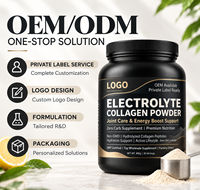 Poudre de Collagène Électrolytique Non-OGM pour Soins Articulaires, Énergie et Beauté, Zéro Glucides, Goût Agrumes, Nutrition Premium, Haute Qualité, Fabrication ODM