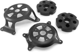 Cache-moteur Lavitin pour moto, protection latérale du moteur pour <span class=keywords><strong>Kawasaki</strong></span> Z750 2008-2016 Z800 2013-2017 - Product Image 2