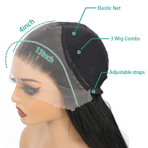 Pelucas de Encaje Sintético <span class=keywords><strong>Gladys</strong></span> Brown Highlight, 30 Pulgadas de Largo, Rizadas Sueltas, Peluca con Frente de Encaje 13x4 y Cabello de Bebé para Uso Diario - Product Image 3