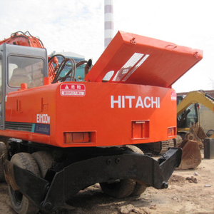Hitachi EX100 10 tonnes pelle sur chenilles Original utilisé bon état bas prix vente moteur boîte de vitesses pompe à engrenages PLC inclus - Product Image 1