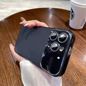 Nuovo satinato di lusso custodia per PC con obiettivo della <span class=keywords><strong>fotocamera</strong></span> grande vista copertura del telefono antigraffio per <span class=keywords><strong>iPhone</strong></span> 17 16 15 14 13 <span class=keywords><strong>12</strong></span> <span class=keywords><strong>Pro</strong></span> <span class=keywords><strong>Max</strong></span> - Product Image 1