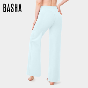 Quần Yoga ống đứng, cạp cao, nâng mông, thiết kế thoáng khí và ống rộng, lý tưởng cho việc tập luyện và thể dục của phụ nữ. - Product Image 5