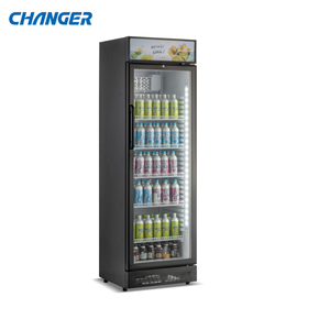 Hộ gia đình thương mại dọc tủ lạnh Showcase làm mát không khí làm mát không sương giá tán merchandiser - Product Image 2