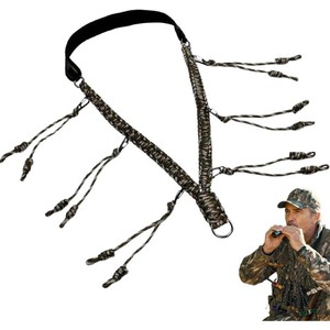 Correa para Llamador de Patos Trenzada a Mano - Ajustable con 550 Lazos y Colgantes Extraíbles para Llamadores de Patos y Silbatos para Perros - Product Image 5