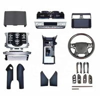 YBJ ABS accessoires intérieurs de voiture pour Toyota Prado 2010-2017 & FJ150 2018-2021 LC150 Kit de mise à niveau intérieur décoratif