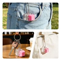 Custom Logo Single Keyboard Keycap DIY Keychain Design Plastic Unisex Stress Relief Toy