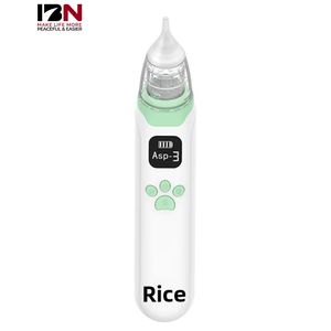 Aspirador Nasal Recargable Compacto IBN para Bebés, 3 Puntas Suaves, Anti-Reflujo, con Canciones de Cuna, para el Cuidado Diario del Bebé en Casa - Product Image 1