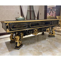 Meubles de bureau de luxe Alibaba, design de table de patron, poste de travail, bureau de style antique français, ensemble table et chaise de bureau