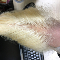 Fghh — Film Hd Transparent blond 613 avec Lace Frontal 13x4, cheveux vierges Swiss