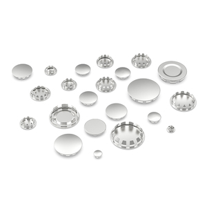 سدادة ثقب فولاذية مطلية بالنيكل-خزانات أثاث معدني - Product Image 6