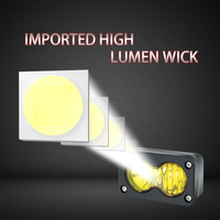 Combo de vaina de iluminación LED ultrabrillante de 20W IP67, resistente al agua, 1200LM, para camiones 4x4, haz de luz de punto/inundación, nuevo auxiliar
