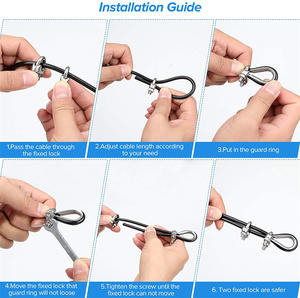 Dây Cáp Tập Gym Hệ Thống Ròng Rọc Tập Thể Dục Điều Chỉnh Được Dây Thép Cho Máy Thiết Bị Tập Nâng Tay Bắp Tay Trọng Lượng Tại Nhà 5Mm - Product Image 2