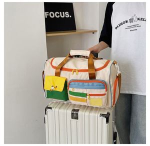 Sac de sport imperméable à séparation sèche et humide avec compartiment à chaussures, logo personnalisé, sac de voyage pour femmes - Product Image 4