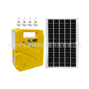 <b>Solar</b> <b>Lighting</b> <b>System</b> Led Lamp 3.7V Dc Output With Usb Type C Charging For Camping Outdoor Use - Product Image 4