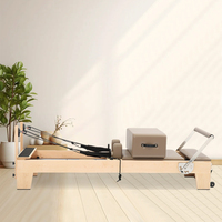 Lenton personnalisé en bois d'érable réglable multifonctionnel Pilates Core Bed Yoga Cadillac Studio utilisation adulte