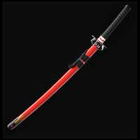Popular 105cm 1,2 kg Anime Blood C Saya Kisaragi Sword para Cosplay Collection Toy Swords