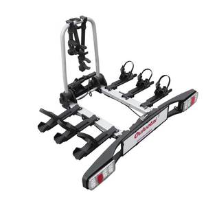 Support de vélo de haute qualité en alliage d'aluminium pour 3 à 4 vélos, crochet arrière pour SUV, remorque pour vélos - Product Image 6