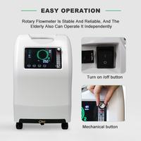 Équipement de physiothérapie d'oxygène approuvé par la CE d'olive Concentrateur d'oxygène de 10 litres Concentrateurs d'oxygène 10l avec accessoires