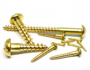 Tornillos para madera LeGood DIN96 de cabeza redonda ranurada, rosca M2, 10 mm de largo - Product Image 3